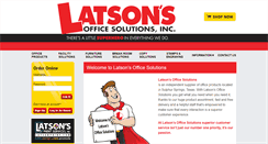 Desktop Screenshot of latsons.com